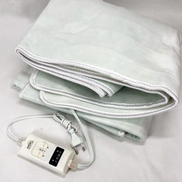 ukpvayrpkpypakvypkvy.jpg Електропростирадло електричне простирадло з підігрівом Electric Blanket 150х120см. Колір: білий