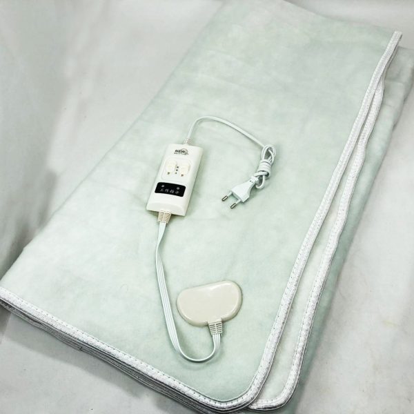 ukpvyaykffyvkpapyfpvya.jpg Електропростирадло електричне простирадло з підігрівом Electric Blanket 150х120см. Колір: білий