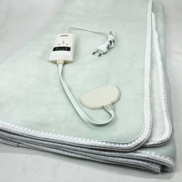 ukvkfvryyvf.jpg Електропростирадло електричне простирадло з підігрівом Electric Blanket 150х120см. Колір: білий