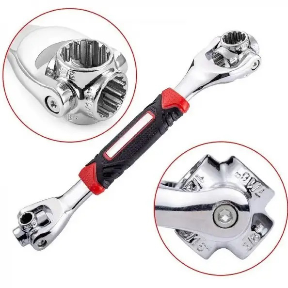 uyavireuayvapkuauc.jpg Універсальний ключ 48 в 1 Universal Tiger Wrench PRO 2428 new original Надміцний набір універсальних ключів
