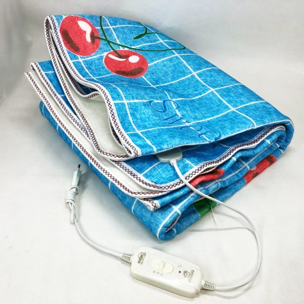 ypvpyvfavyfafavy.jpg Електропростирадло електричне простирадло з підігрівом Electric Blanket 170х150см блакитна клітина