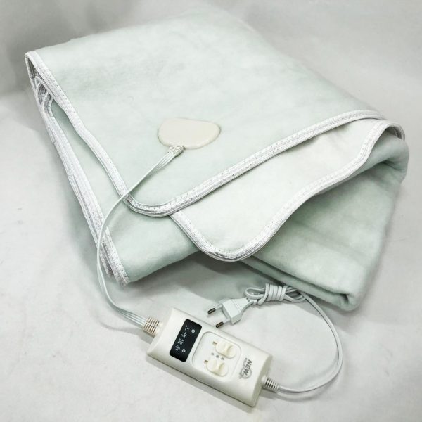 yvyvfuyfpyvpyf.jpg Електропростирадло електричне простирадло з підігрівом Electric Blanket 150х120см. Колір: білий