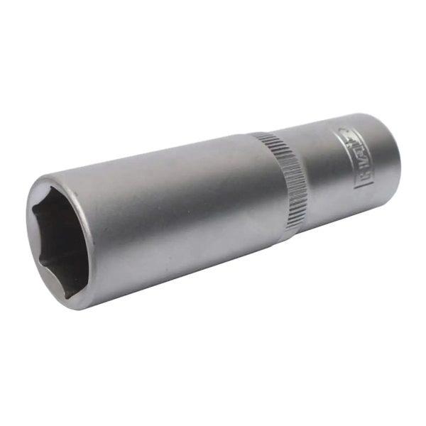Головка торцева довга шестигранна Haisser 70056 73884 1/2" 15х77 мм сіра