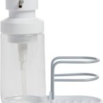 Дозатор для миючого засобу з підставкою для губки KitchenAid Sinkware KEG887OSWH 350 мл білий
