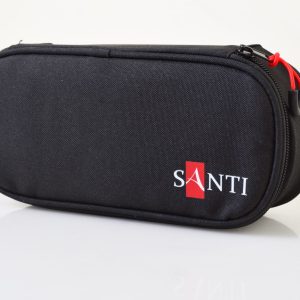 Пенал для художніх матеріалів Santi 742627 24х11х5.5 см чорний
