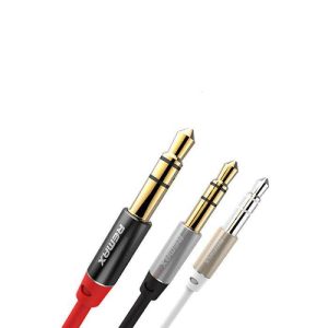 Кабель Audio Remax AUX RM-L100 miniJack 3.5 male to male 1.0 м red Кабель Audio Remax AUX RM-L100 miniJack 3.5 male to male 1.0 м red