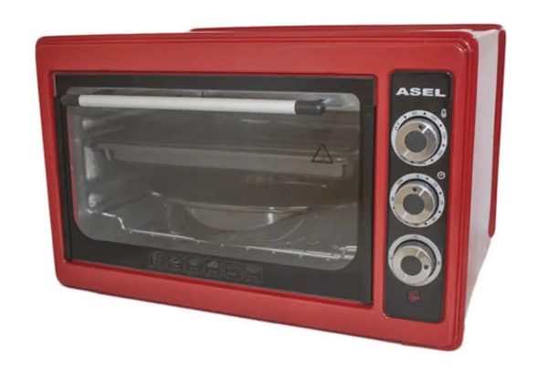 Духовка електрична Asel AF-33-23-red 33 л червона Духовка електрична Asel AF-33-23-red 33 л червона