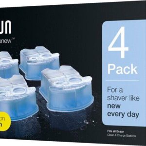 Картриджі для бритв Braun Сlean & Renew ССR4 6411321 4 шт Картриджі для бритв Braun Сlean & Renew ССR4 6411321 4 шт