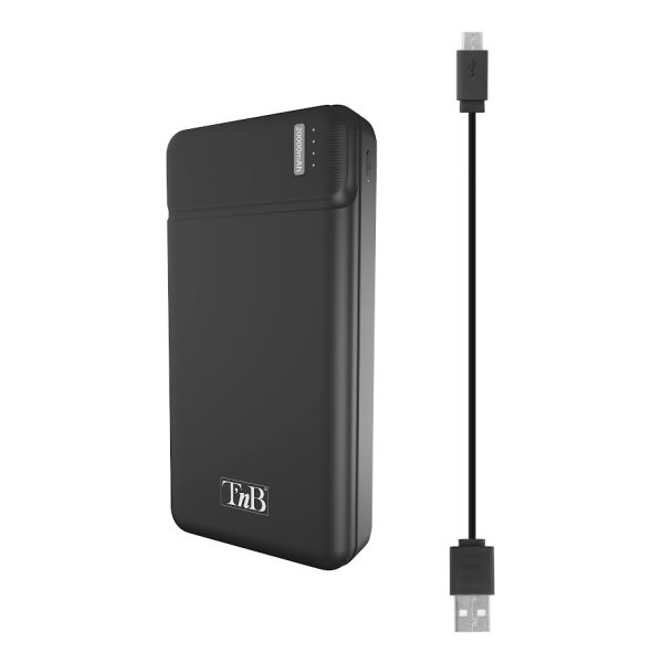 Повербанк Power bank TnB 15453 20000 mAh чорний Повербанк Power bank TnB 15453 20000 mAh чорний