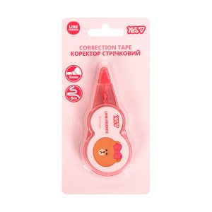 Коректор-ручка стрічковий YES Line Friends 340129 6 м