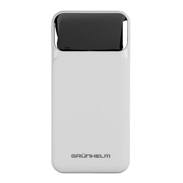 Повербанк Power bank Grunhelm GP-10WQC 10000 mAh білий Повербанк Power bank Grunhelm GP-10WQC 10000 mAh білий