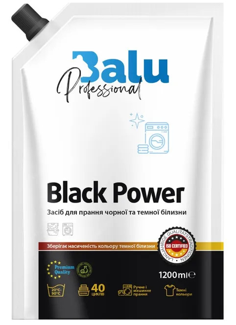Гель для прання Balu Black Power 4820159427154 1.2 л Гель для прання Balu Black Power 4820159427154 1.2 л