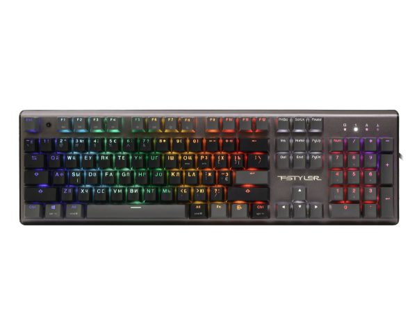 Клавіатура провідна комп'ютерна A4Tech Fstyler FS100(StoneBlack) чорна Клавіатура провідна комп'ютерна A4Tech Fstyler FS100(StoneBlack) чорна