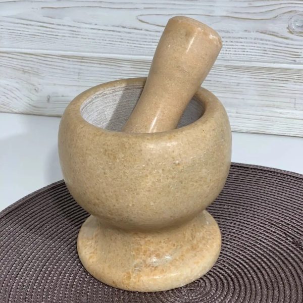 Ступка с пестиком Frico FRU-060-Beige 15х15 см бежевая Ступка с пестиком Frico FRU-060-Beige 15х15 см бежевая