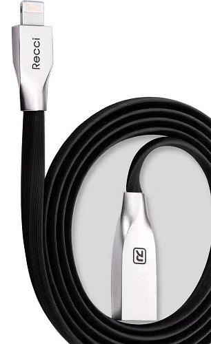 Кабель Lightning 1m Rapid black RCL-B100 Recci CC300041 Кабель Lightning 1m Rapid black RCL-B100 Recci CC300041