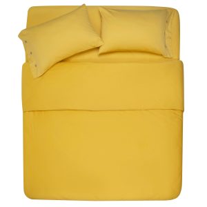 Простирадло Ardesto Mix MatСh ART1824FSS 180х240 см жовте Простирадло Ardesto Mix MatСh ART1824FSS 180х240 см жовте