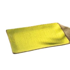 Блюдо для суші та канапе Декор Кераміка Freedom Yellow FY-6712 жовте Блюдо для суші та канапе Декор Кераміка Freedom Yellow FY-6712 жовте