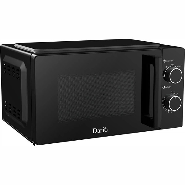 Мікрохвильова піч Dario DMW-7209 700 Вт 20 л чорна Мікрохвильова піч Dario DMW-7209 700 Вт 20 л чорна
