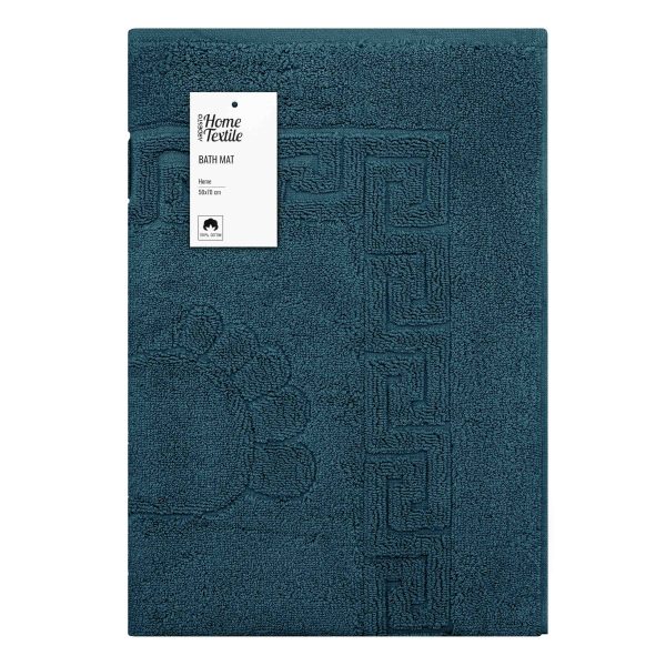 Рушник для ніг махровий Ardesto Home ART2557EM 50х70 см смарагдовий Рушник для ніг махровий Ardesto Home ART2557EM 50х70 см смарагдовий