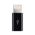 Адаптер до кабелю MicroUSB-Lightning XoKo XK-AC030-BK чорний