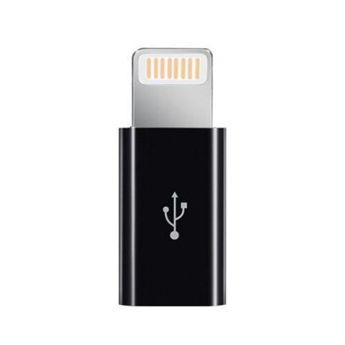 Адаптер до кабелю MicroUSB-Lightning XoKo XK-AC030-BK чорний Адаптер до кабелю MicroUSB-Lightning XoKo XK-AC030-BK чорний
