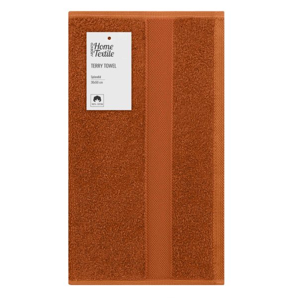 Рушник для рук Ardesto Splendid ART2330TE 30х50 см теракотовий Рушник для рук Ardesto Splendid ART2330TE 30х50 см теракотовий