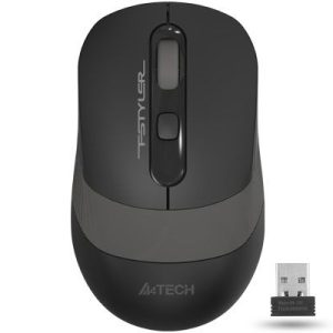 Миша комп'ютерна бездротова A4Tech Fstyler FG10 Black/Grey сіра Миша комп'ютерна бездротова A4Tech Fstyler FG10 Black/Grey сіра