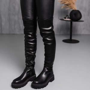 Ботфорти жіночі зимові Fashion Sleipnir 3886 38 розмір 24,5 см Чорний Ботфорти жіночі зимові Fashion Sleipnir 3886 38 розмір 24,5 см Чорний