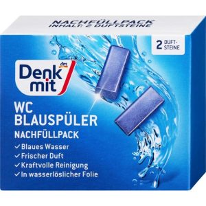 Запаска для підвісного блоку в унітаз Denkmit WC-Blauspuler NachFullPack 4067796179514 80 г 2 шт Запаска для підвісного блоку в унітаз Denkmit WC-Blauspuler NachFullPack 4067796179514 80 г 2 шт