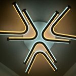 Люстра світлодіодна стельова LED світильник для квартири на стелю лед 25100 Білий 7х61х61 см.