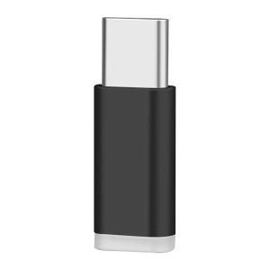 Адаптер для кабелю MicroUSB-Type-C XoKo XK-AC010-BK чорний Адаптер для кабелю MicroUSB-Type-C XoKo XK-AC010-BK чорний