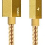 Lightning кабель 1 м Gefon золотий Remax RC-110i