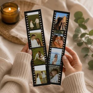 Фотомагніт індивідуальний з написом у стилі фотоплівки на 4 фото 32932 18х4 см Фотомагніт індивідуальний з написом у стилі фотоплівки на 4 фото 32932 18х4 см