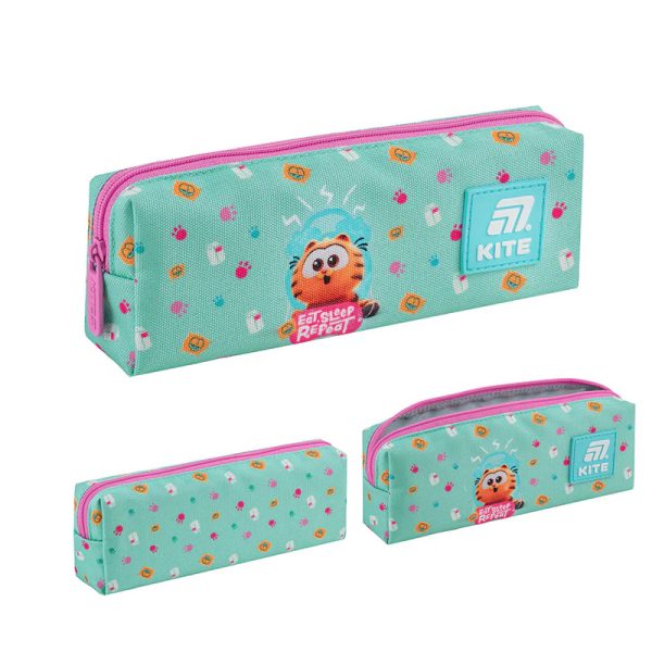 Пенал м'який Kite Garfield GF25-642-2 4х7х19 см Пенал м'який Kite Garfield GF25-642-2 4х7х19 см