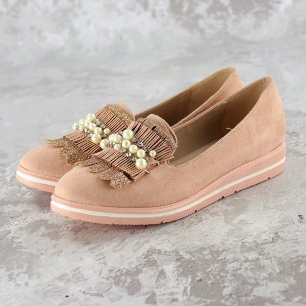 Сліпери жіночі Fashion Pearl 1038 38 розмір 23,5 см Пудра Сліпери жіночі Fashion Pearl 1038 38 розмір 23,5 см Пудра