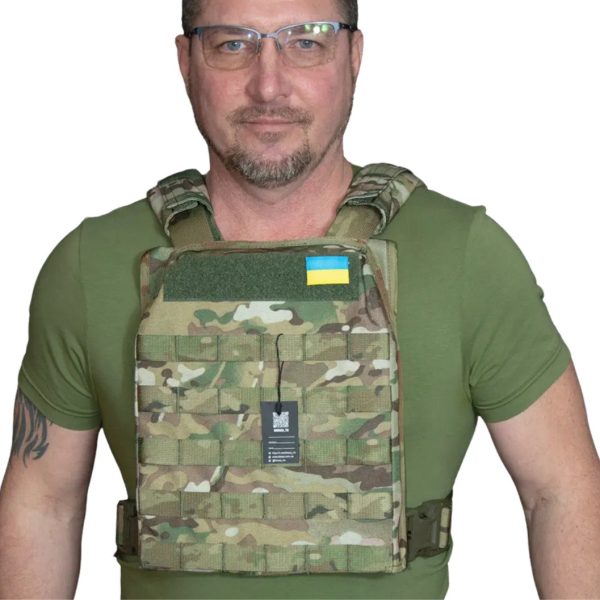 Плитоноска тактична Kirasa ЗСУ (ЗСУ) KI1012 мультикам