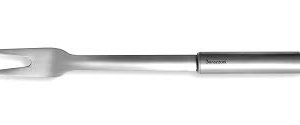 Вилка для м'яса Barazzoni My utensil 8640002000 35.5 см срібляста Вилка для м'яса Barazzoni My utensil 8640002000 35.5 см срібляста