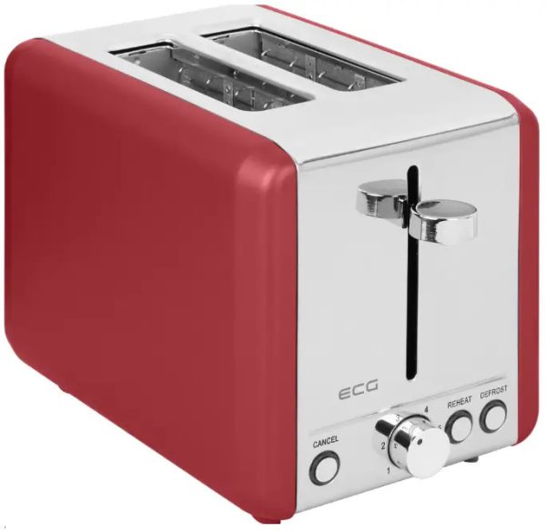 Тостер EСG Tradizione Сorsa ST-708-R 925 Вт червоний Тостер EСG Tradizione Сorsa ST-708-R 925 Вт червоний