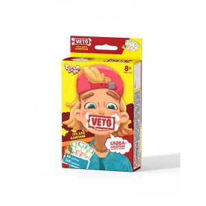 Гра настільна Danko Toys VETO ДТ-МН-14-32 Гра настільна Danko Toys VETO ДТ-МН-14-32