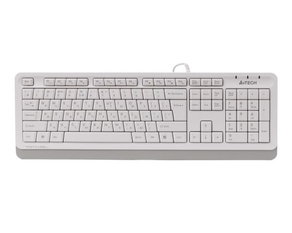 Клавіатура провідна комп'ютерна A4Tech Fstyler FKS10(White) біла Клавіатура провідна комп'ютерна A4Tech Fstyler FKS10(White) біла