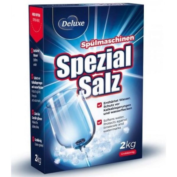 Сіль для посудомийних машин Deluxe Spezialsalz 4260504880874 2 кг Сіль для посудомийних машин Deluxe Spezialsalz 4260504880874 2 кг