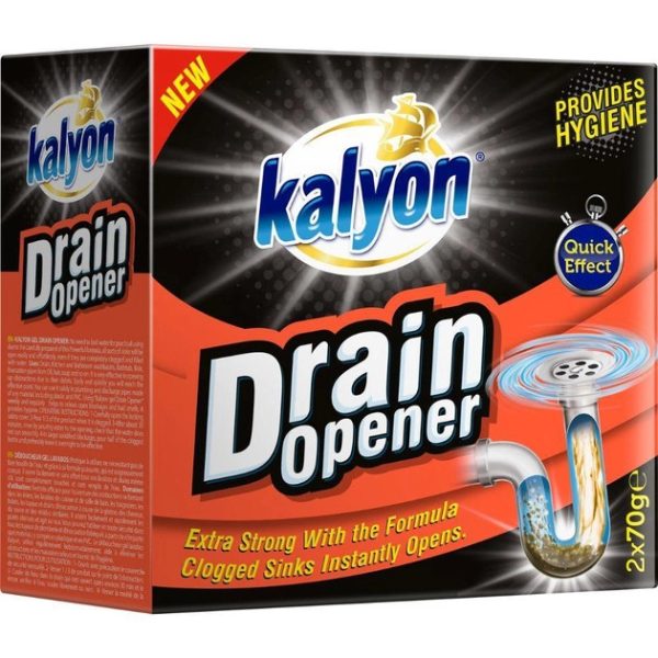 Гранули для чищення каналізаційних труб Kalyon 8698848003660 2х70 г