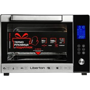 Електропіч Liberton LEO-601E Silver 60 л срібляста Електропіч Liberton LEO-601E Silver 60 л срібляста