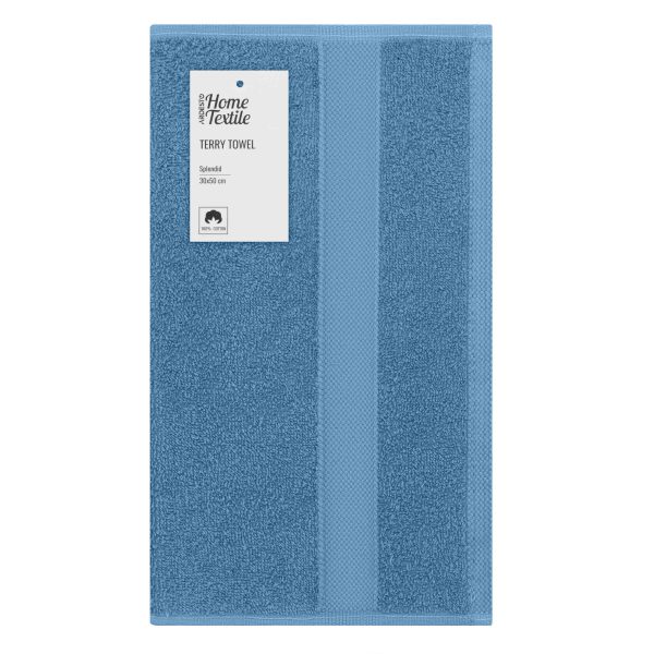 Рушник для рук Ardesto Splendid ART2330BL 30х50 см блакитний Рушник для рук Ardesto Splendid ART2330BL 30х50 см блакитний