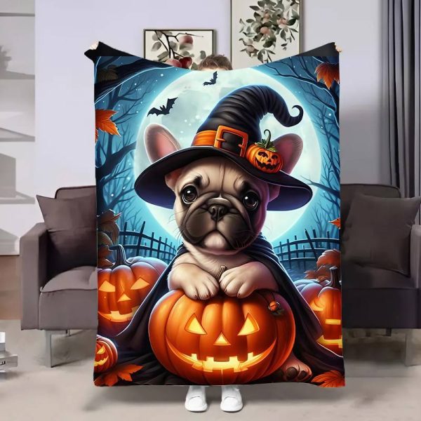 Плед 3D Halloween Dog 17599 135х160 см Плед 3D Halloween Dog 17599 135х160 см