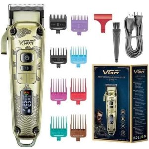 Машинка для стрижки акумуляторна VGR V-005 8 Вт золота Машинка для стрижки акумуляторна VGR V-005 8 Вт золота