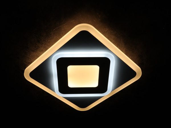 Сучасний квадратний світильник стельовий LED для кімнати кухні ванної 25127 Білий 4х30х30 см. Сучасний квадратний світильник стельовий LED для кімнати кухні ванної 25127 Білий 4х30х30 см.