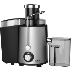 Соковитискач SOGO SS-5095 400 Вт сріблястий Соковитискач SOGO SS-5095 400 Вт сріблястий