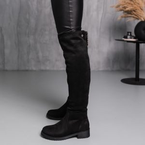 Ботфорти жіночі зимові Fashion Abu 3890 36 розмір 23,5 см Чорний Ботфорти жіночі зимові Fashion Abu 3890 36 розмір 23,5 см Чорний