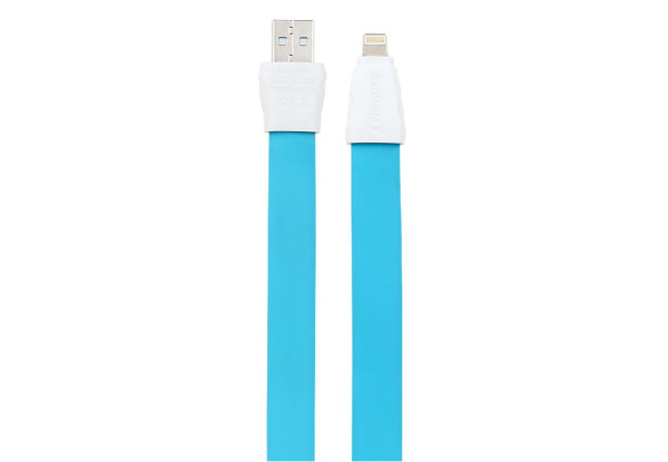 Lightning кабель Flat Full Speed II RC-011i 1m blue Remax 301602